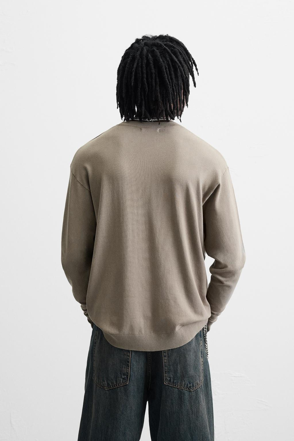 VISCOSE BLEND SWEATER - Zara фото 42