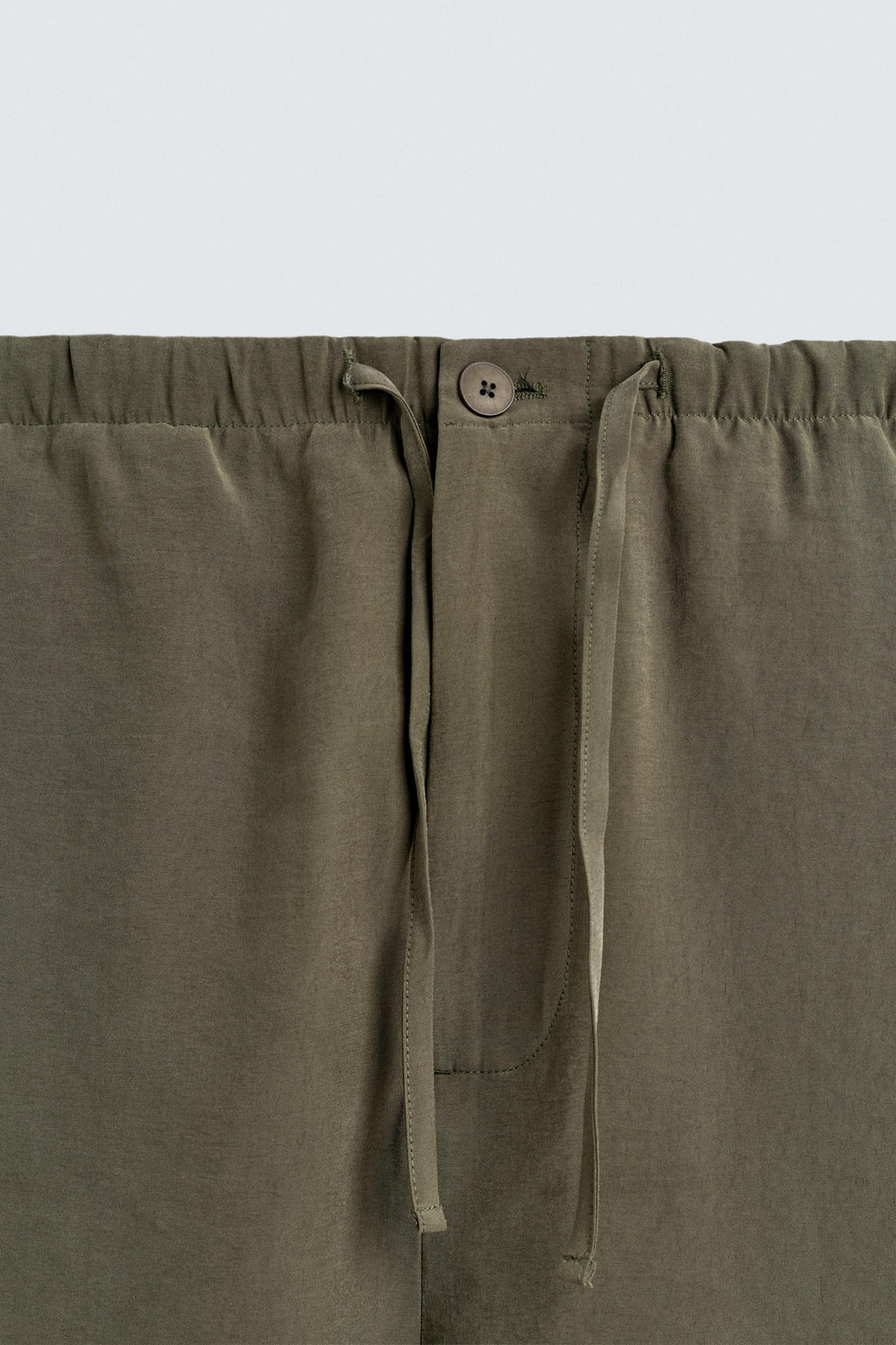RELAXED FIT FLOWING TROUSERS - Zara фото 7