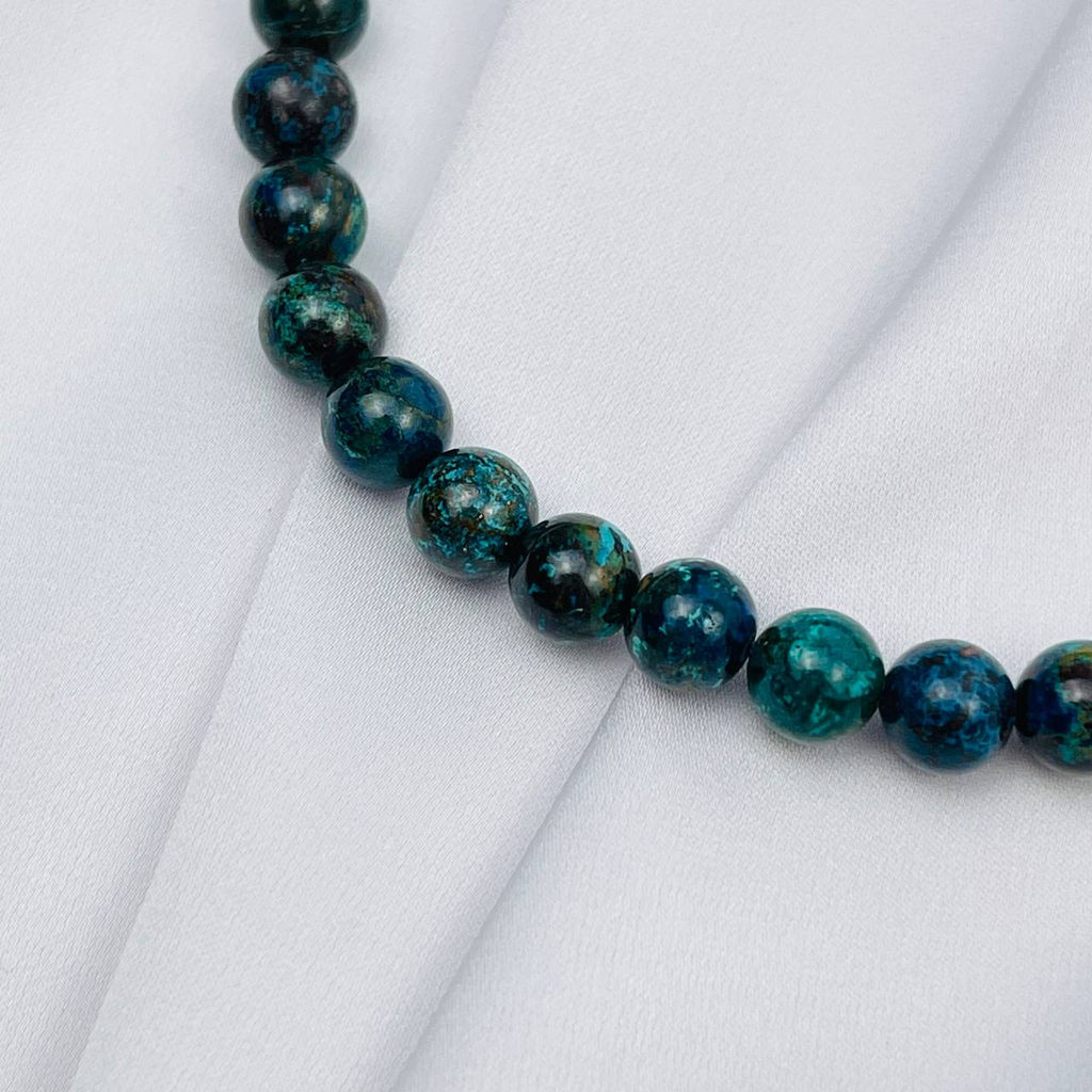 Бусы из Хризоколлы