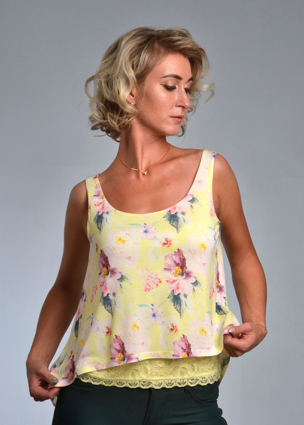 Майка женская ЛЕТО (лимон №9) - Ивановская трикотажная компания фото 3