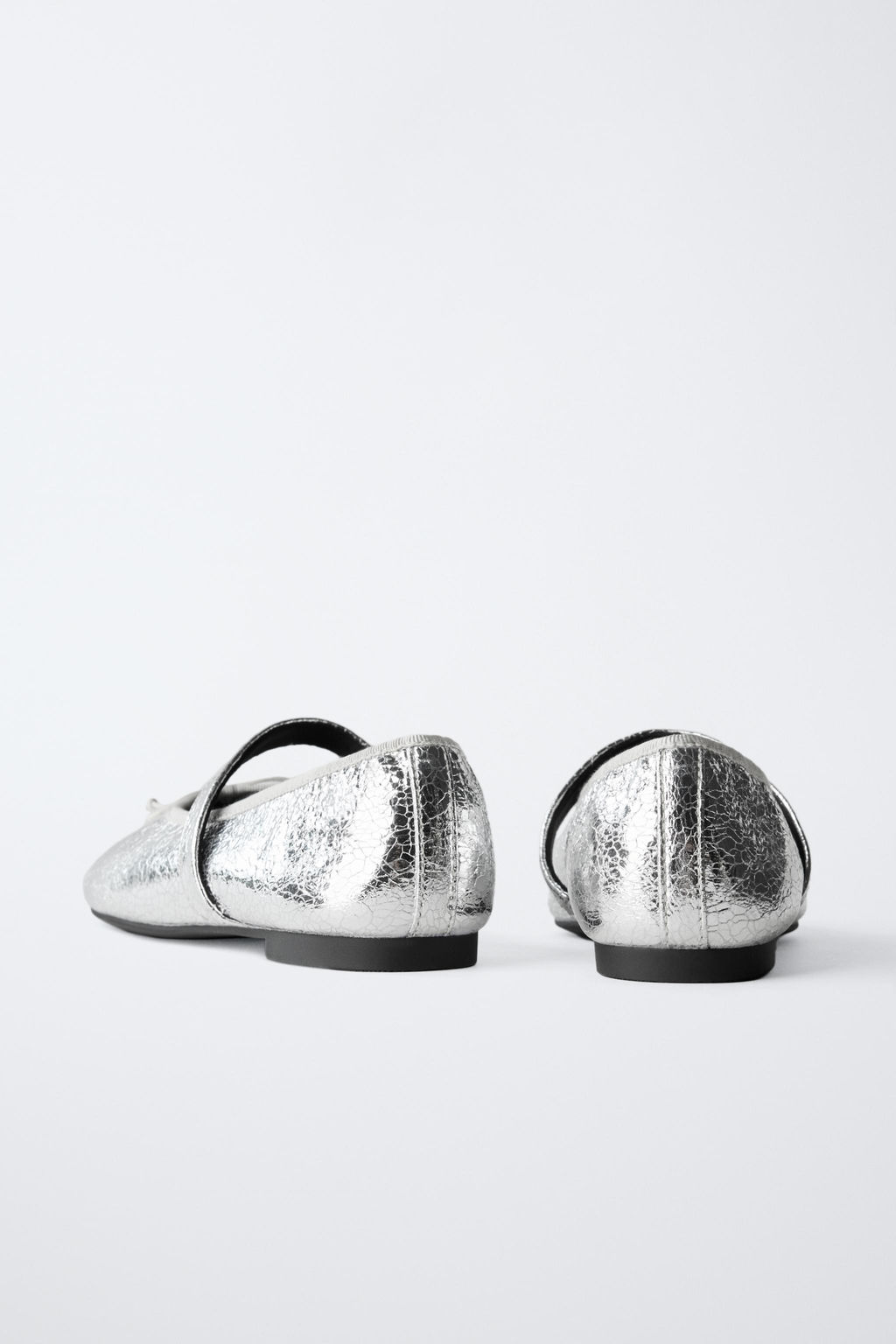 METALLIC BALLERINA - Zara фото 5