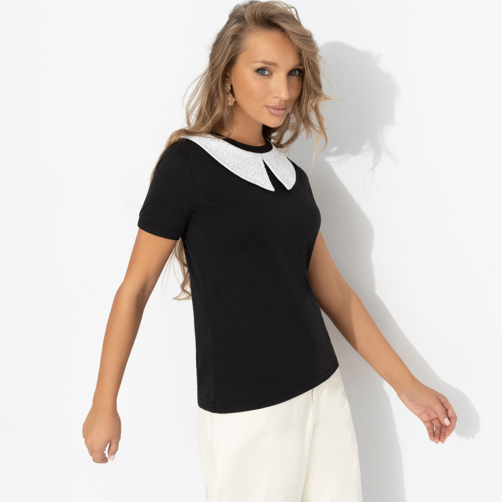 Футболка с воротничком, Ближе к себе - Charutti фото 4