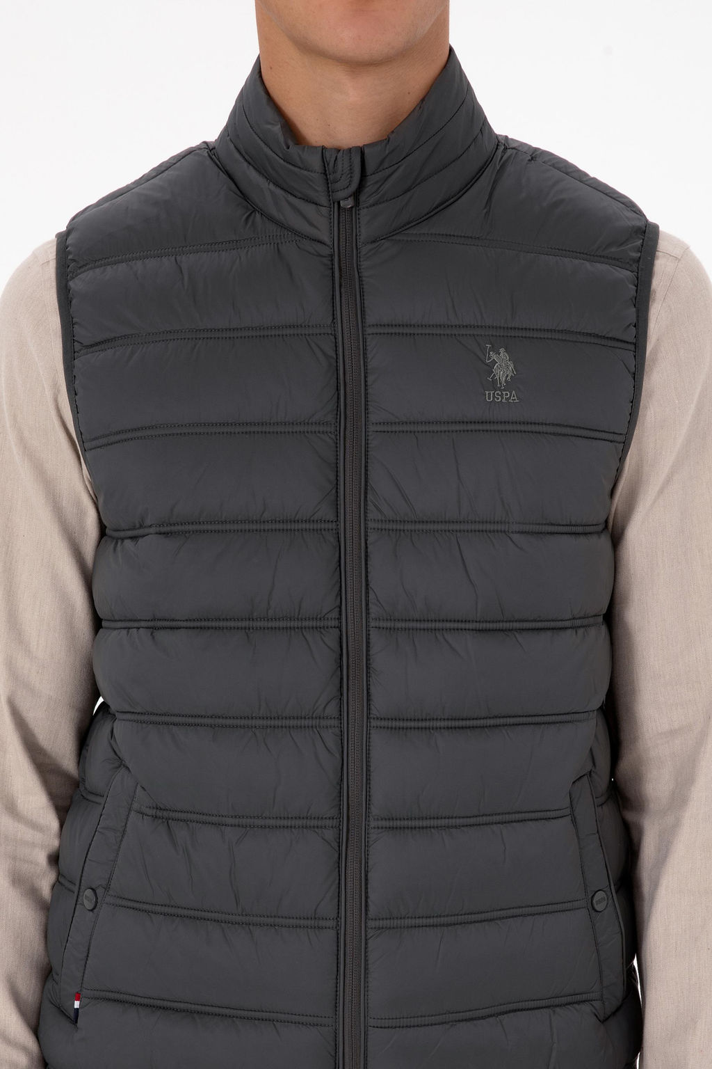 Erkek Gri Yelek Sepette S_rpriz _ndirim - U.s. polo assn фото 6
