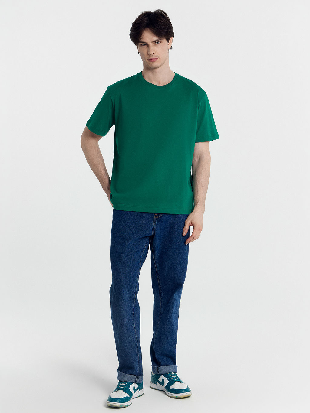 Футболка мужская Mark Formelle изумруд  фото 5