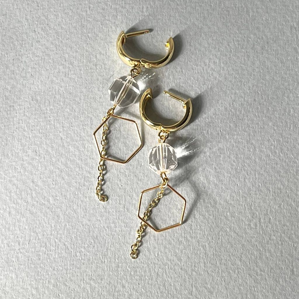 Серьги с цепочкой из Горного Хрусталя - Радуга самоцветов фото 4