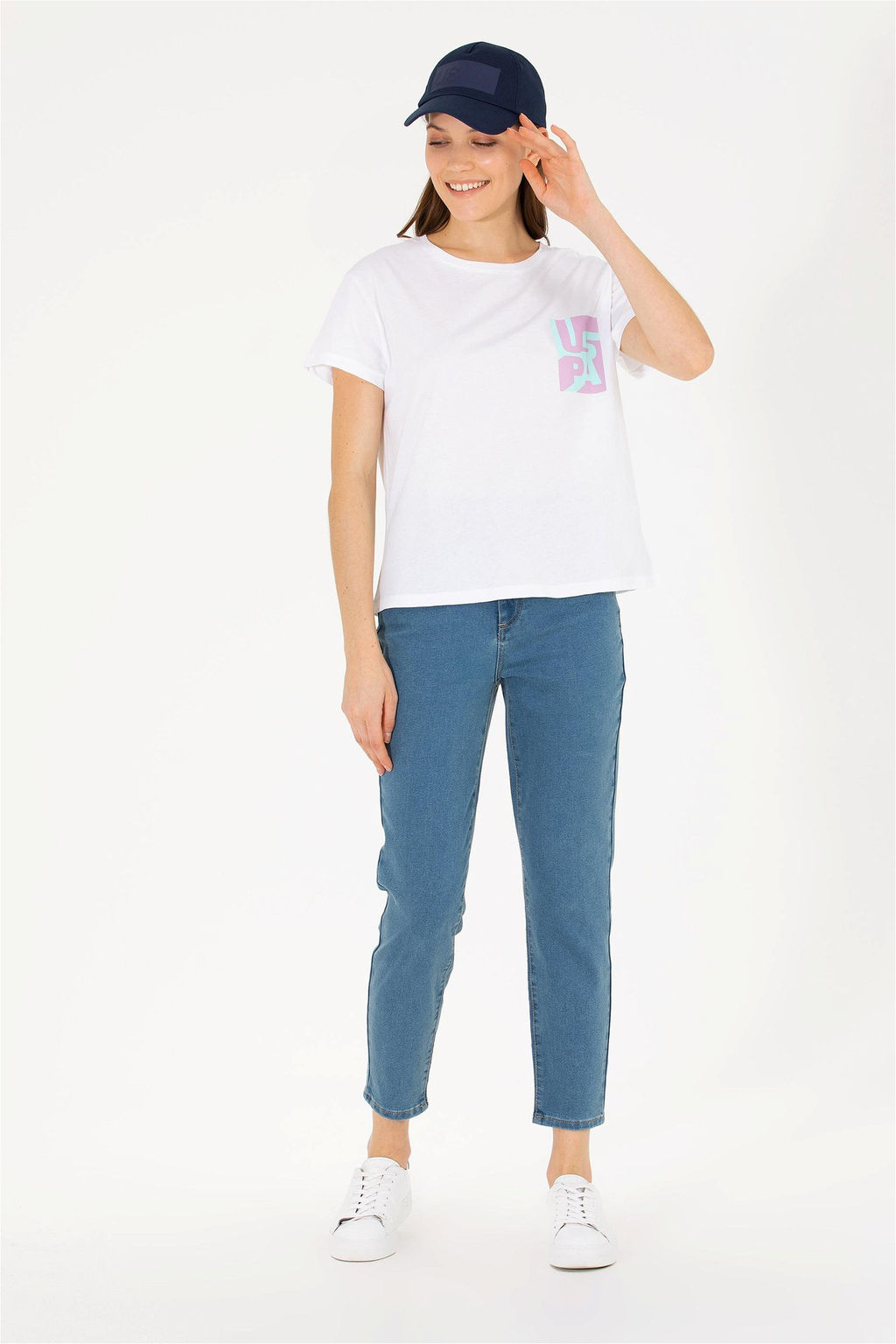 U. S. Polo Assn Женские синие джинсовые брюки - U.s. polo assn фото 8
