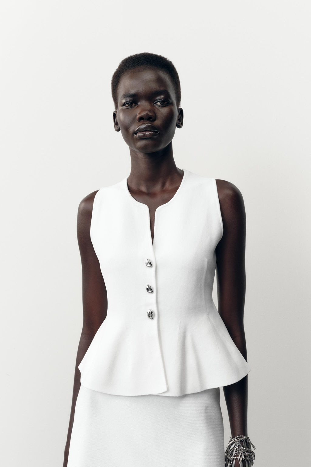 PEPLUM KNIT TOP - Zara фото 25