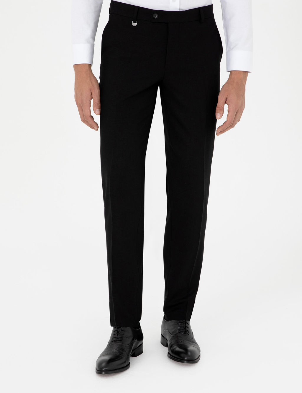 Siyah Ex. Slim Fit Kuma_ Pantolon - Pierre cardin фото 2