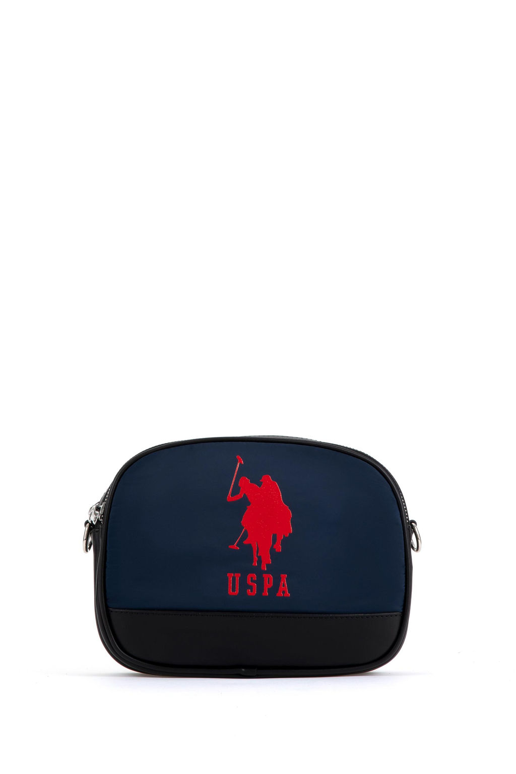 Женская темно-синяя стеганая сумка через плечо - U.s. polo assn фото 3