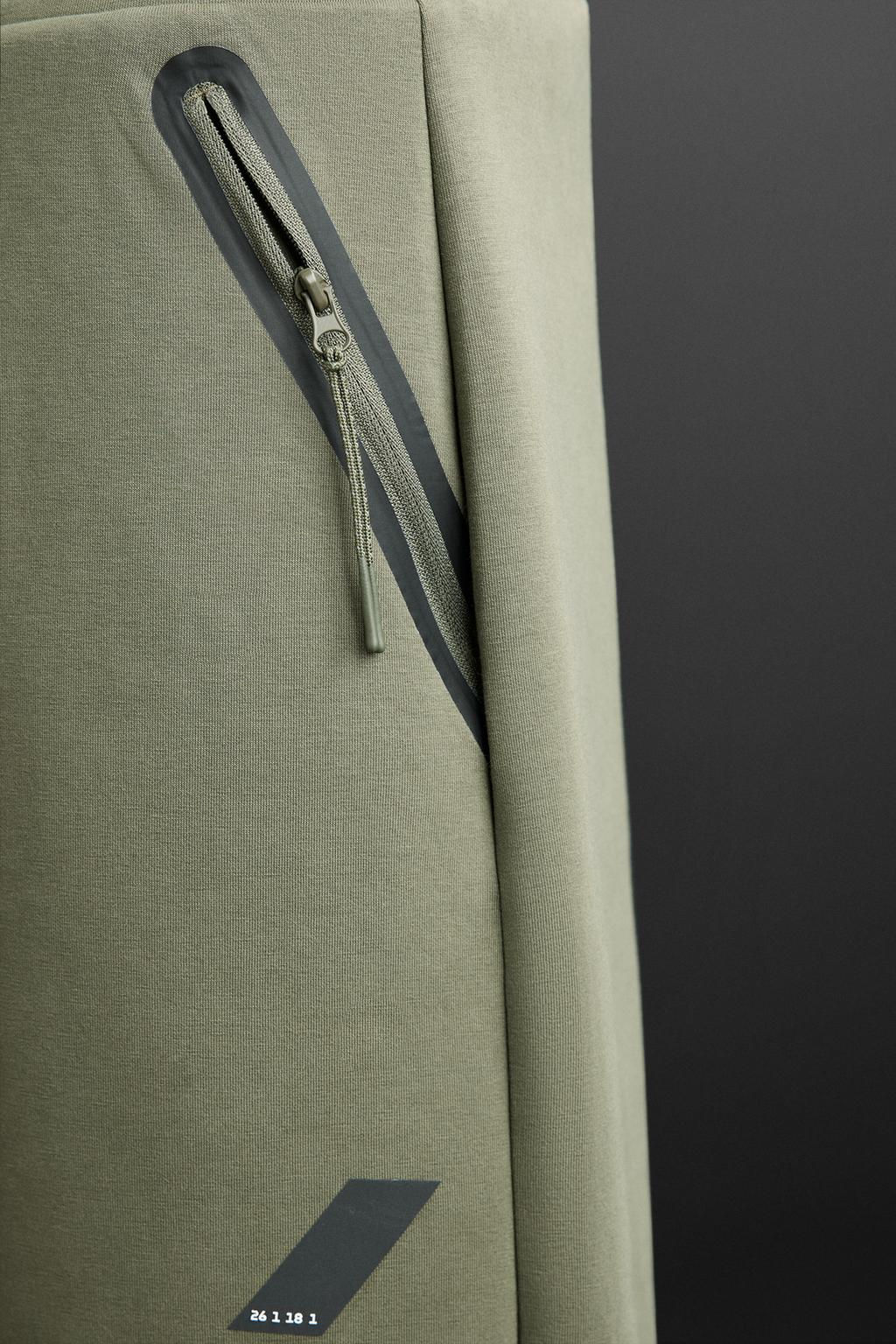 TECHNICAL JOGGERS WITH ZIPS - Zara фото 11