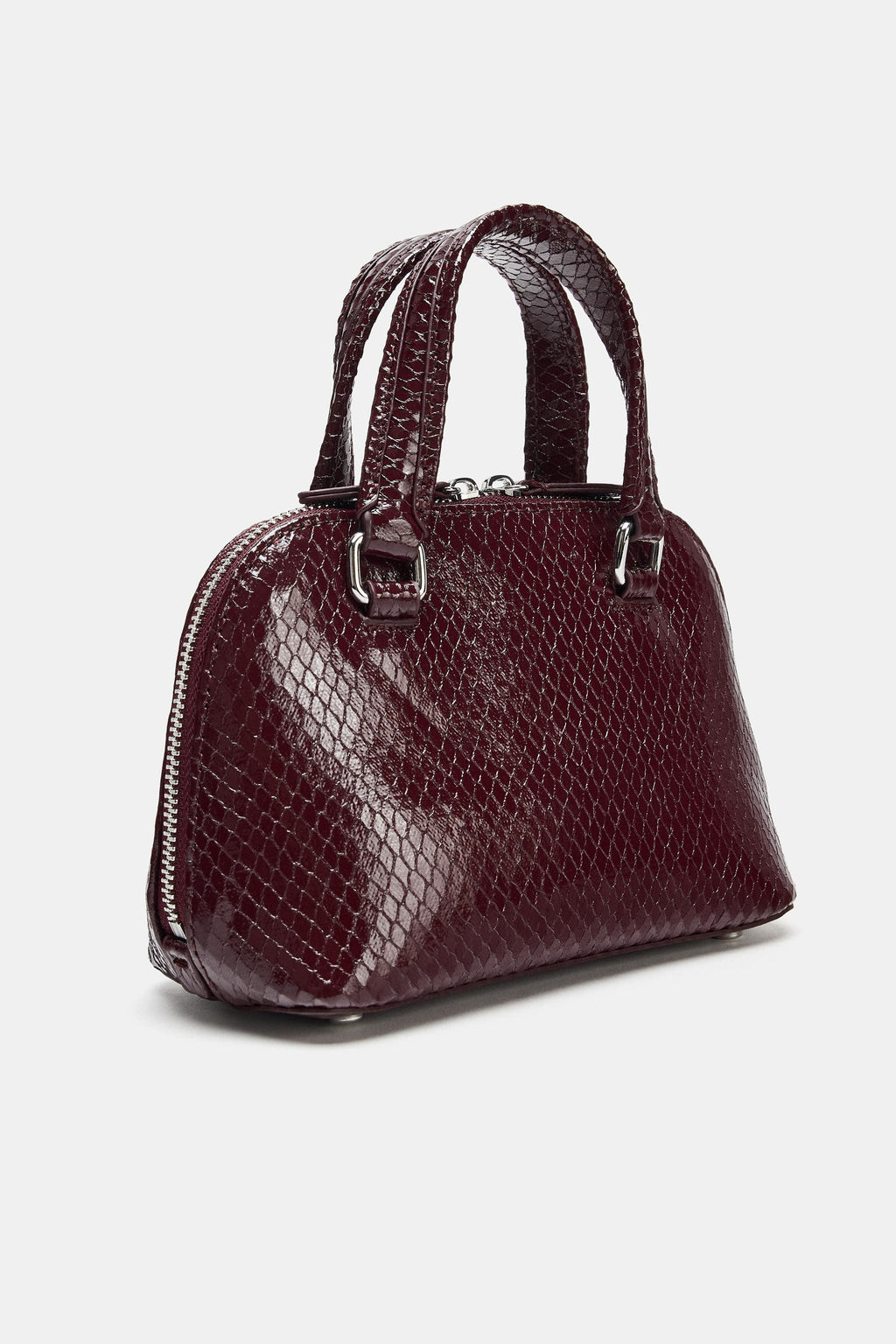 MINI CITY EMBOSSED HANDBAG - Zara фото 2
