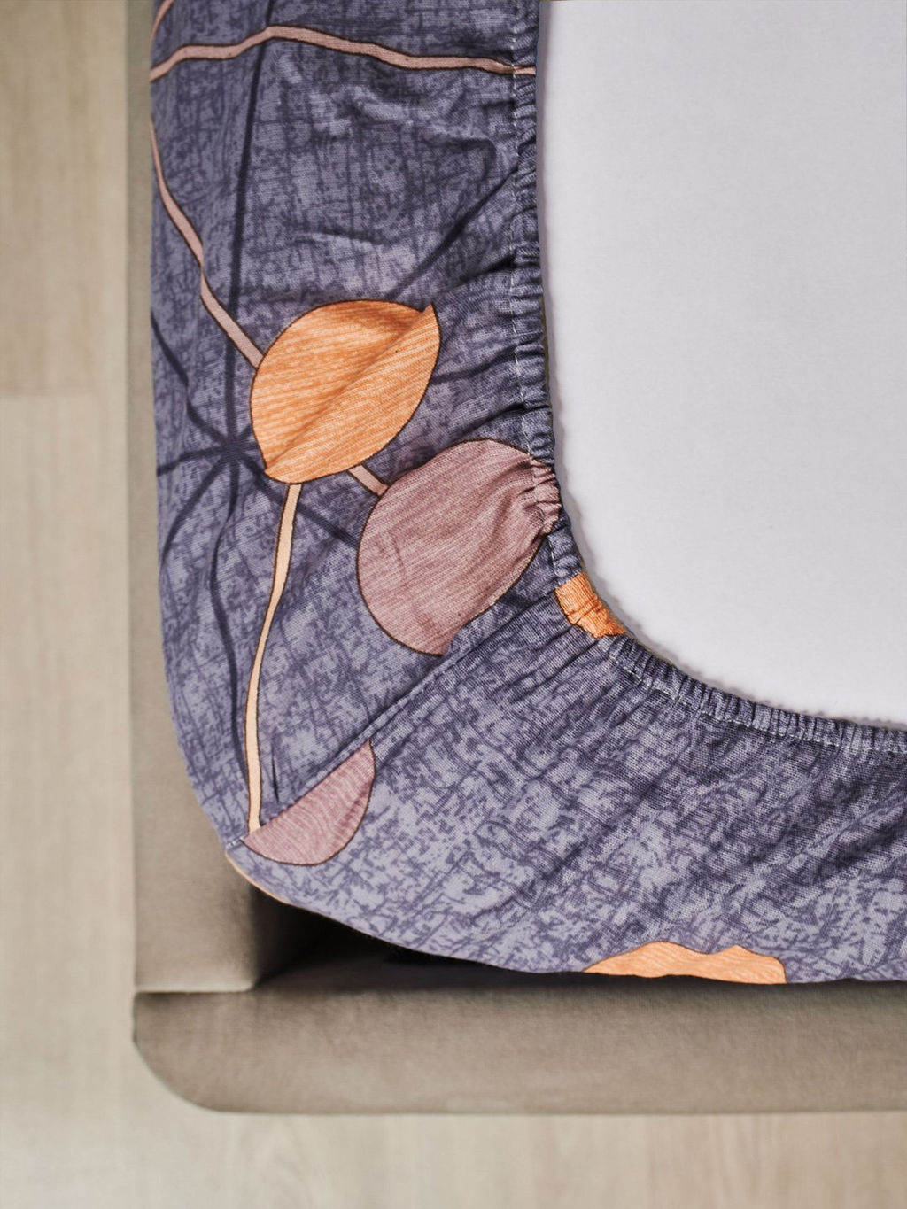 Простыня бязь на резинке - Борей 120х200х25