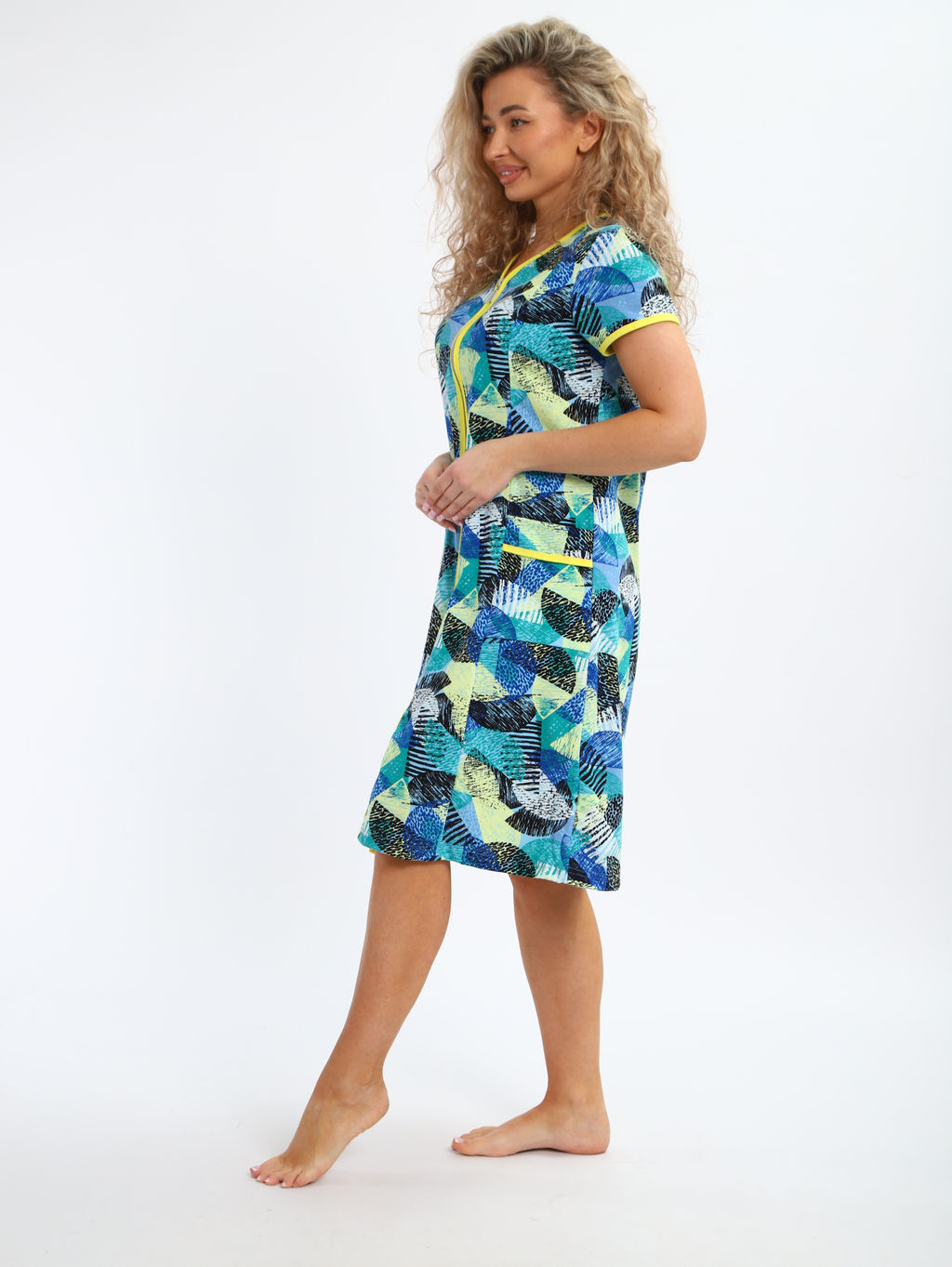 Х1 Халат Юлия (голубой)