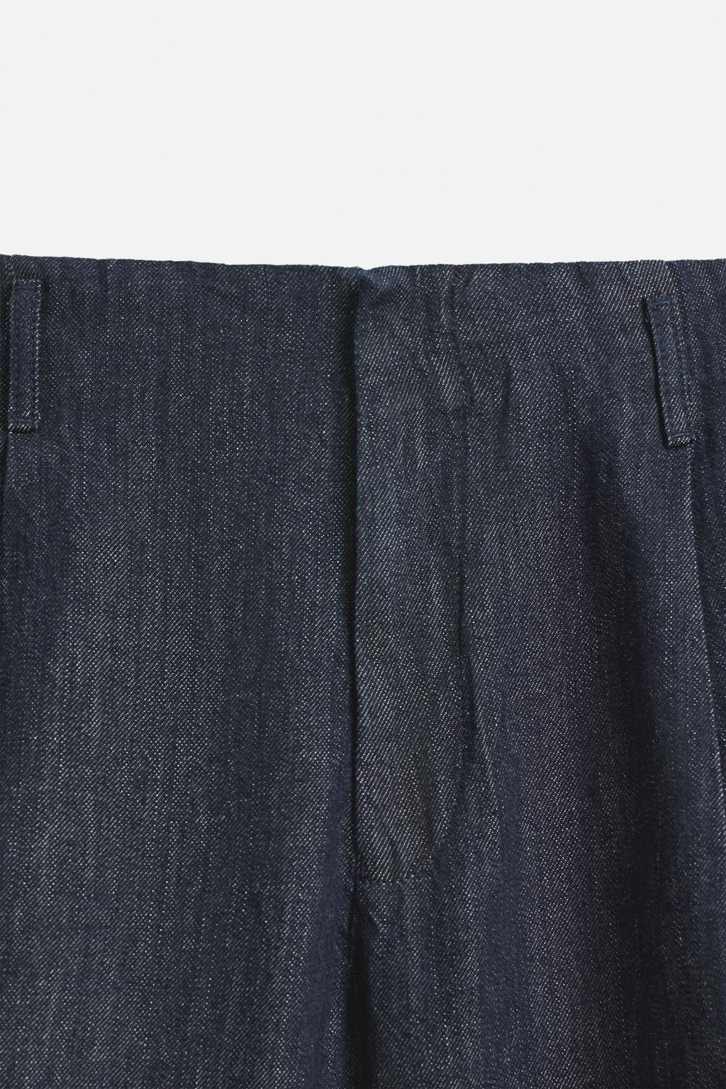 CROPPED WIDE-LEG DENIM TROUSERS - Zara фото 9