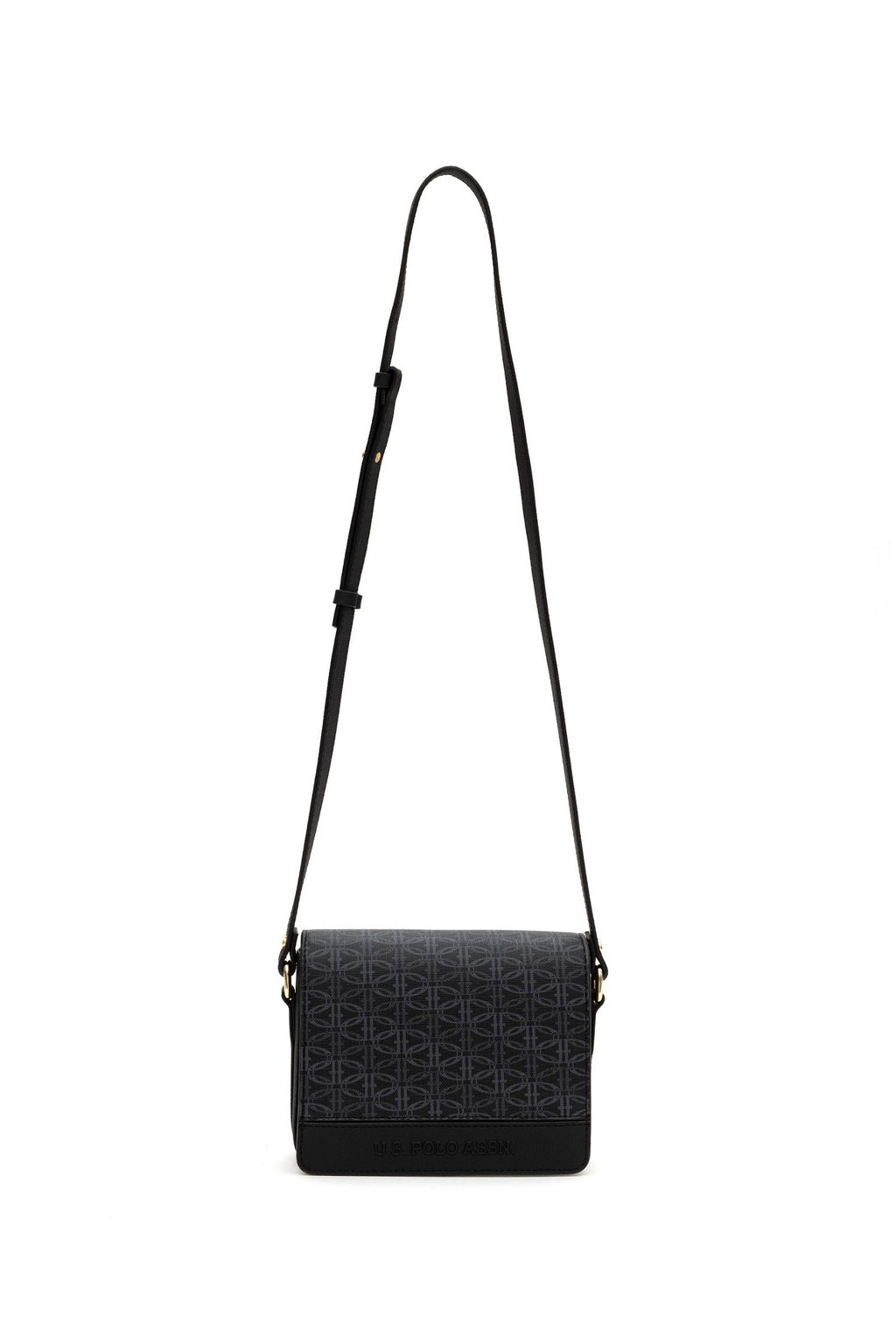 U. S. Polo Assn / Женская черная сумка через плечо - U.s. polo assn фото 4