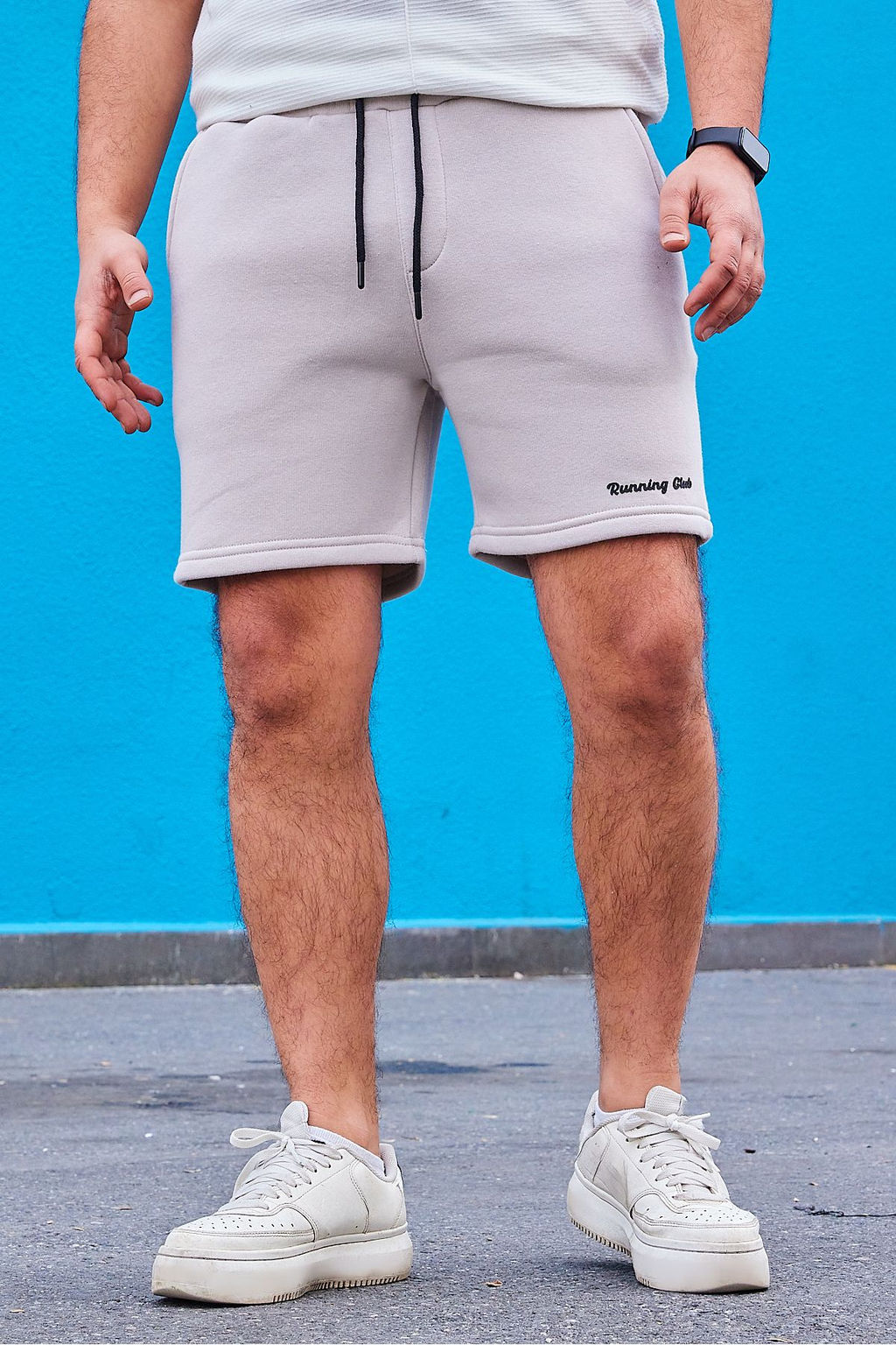 TRENDYOL MAN Lacivert Regular/Normal Kesim Kal?n/Ici Polarl? Kabartma Bask?l? Sort TMNSS25SR00011 - Trendyolmilla фото 5