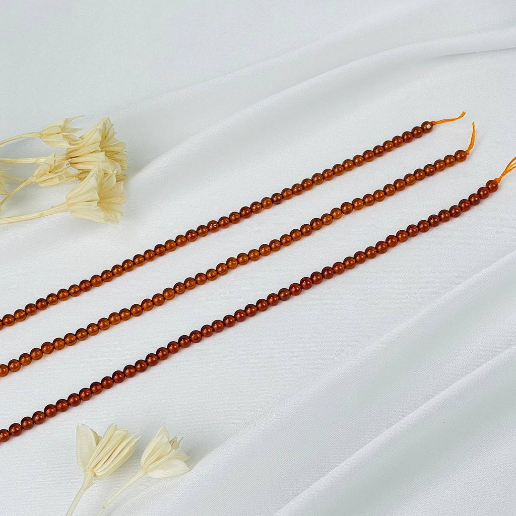Бусины для украшений из Граната (Спессартин) 40 см