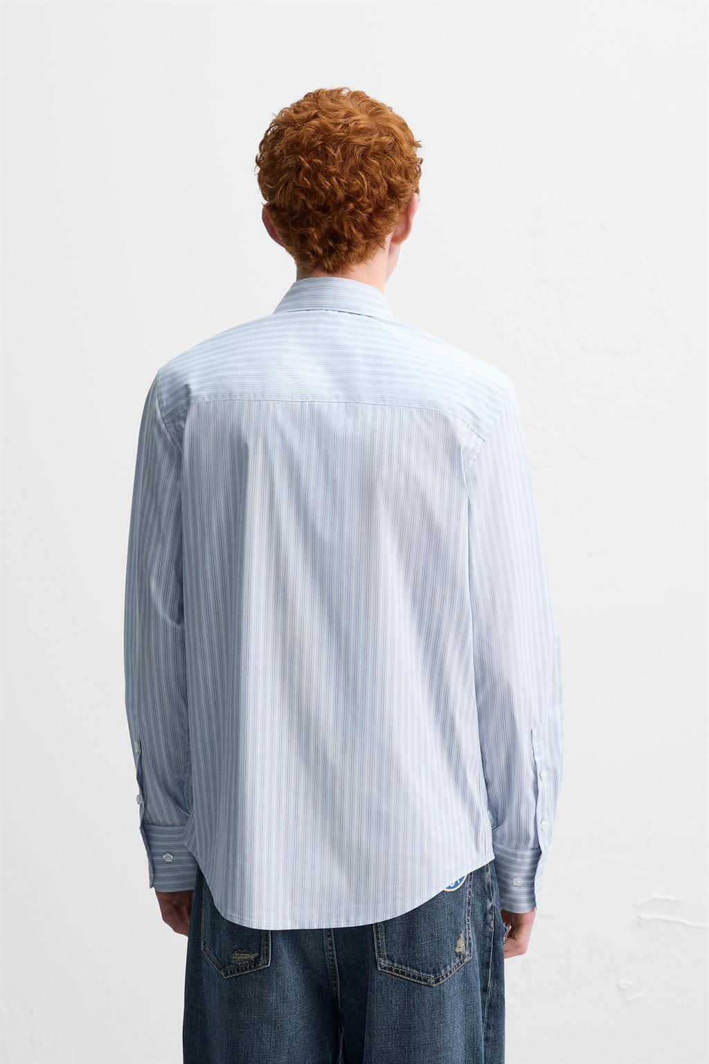 STRIPED SHIRT X HARRY LAMBERT - Zara фото 3