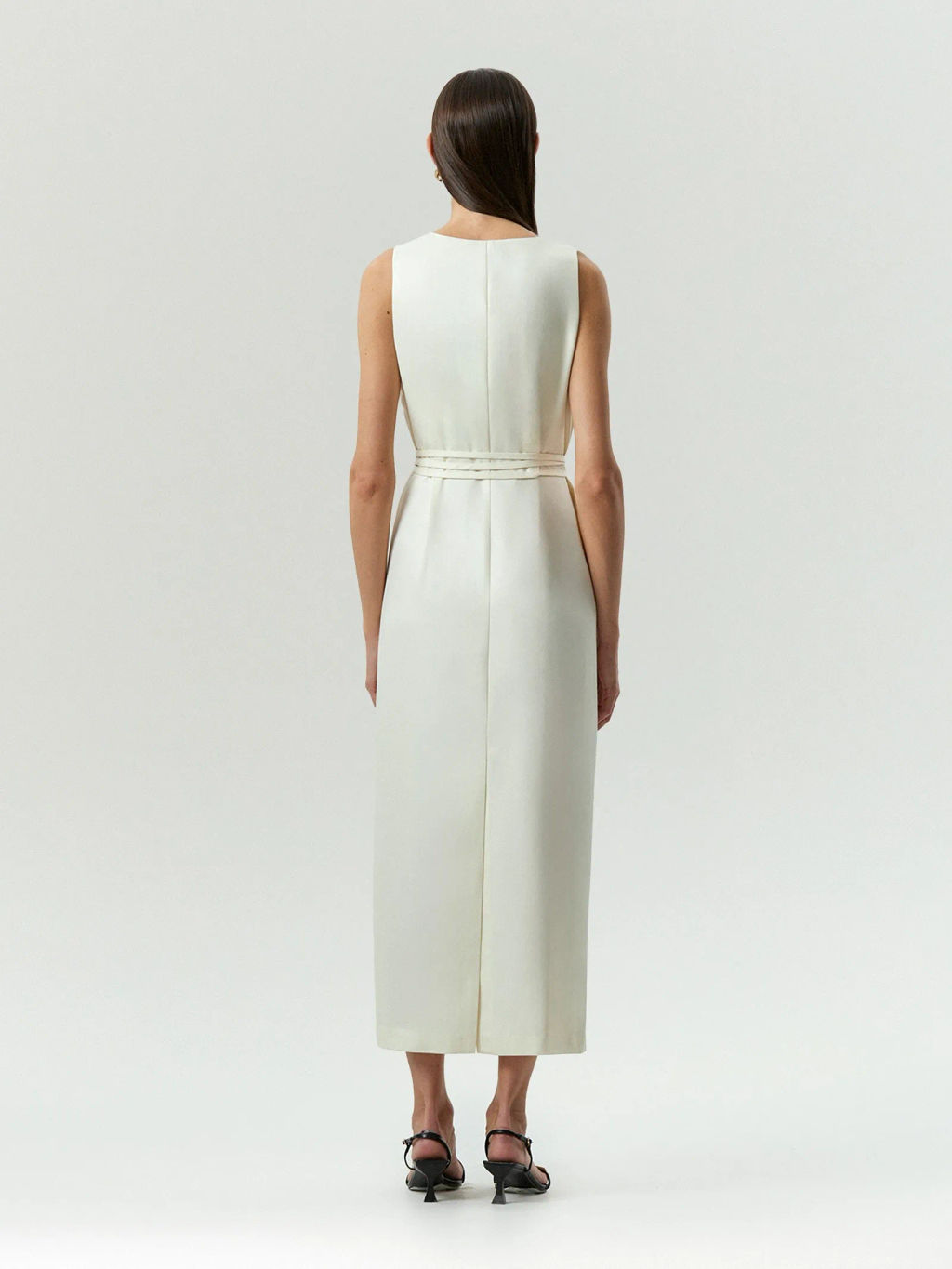 ЕМКА NEW / Платье макси с поясом - Emka фото 5