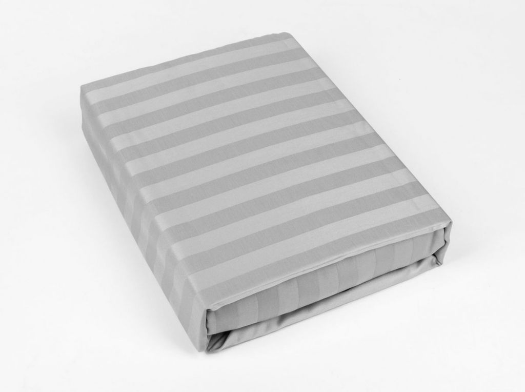 Комплект постельного белья 4254/1-БЧ дуэт сатин рис. 14-4102 цв. серый 2*2