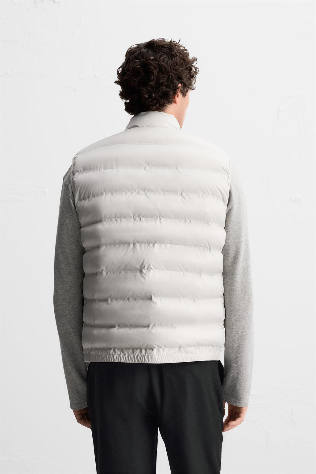 LIGHTWEIGHT PUFFER GILET - Zara фото 35