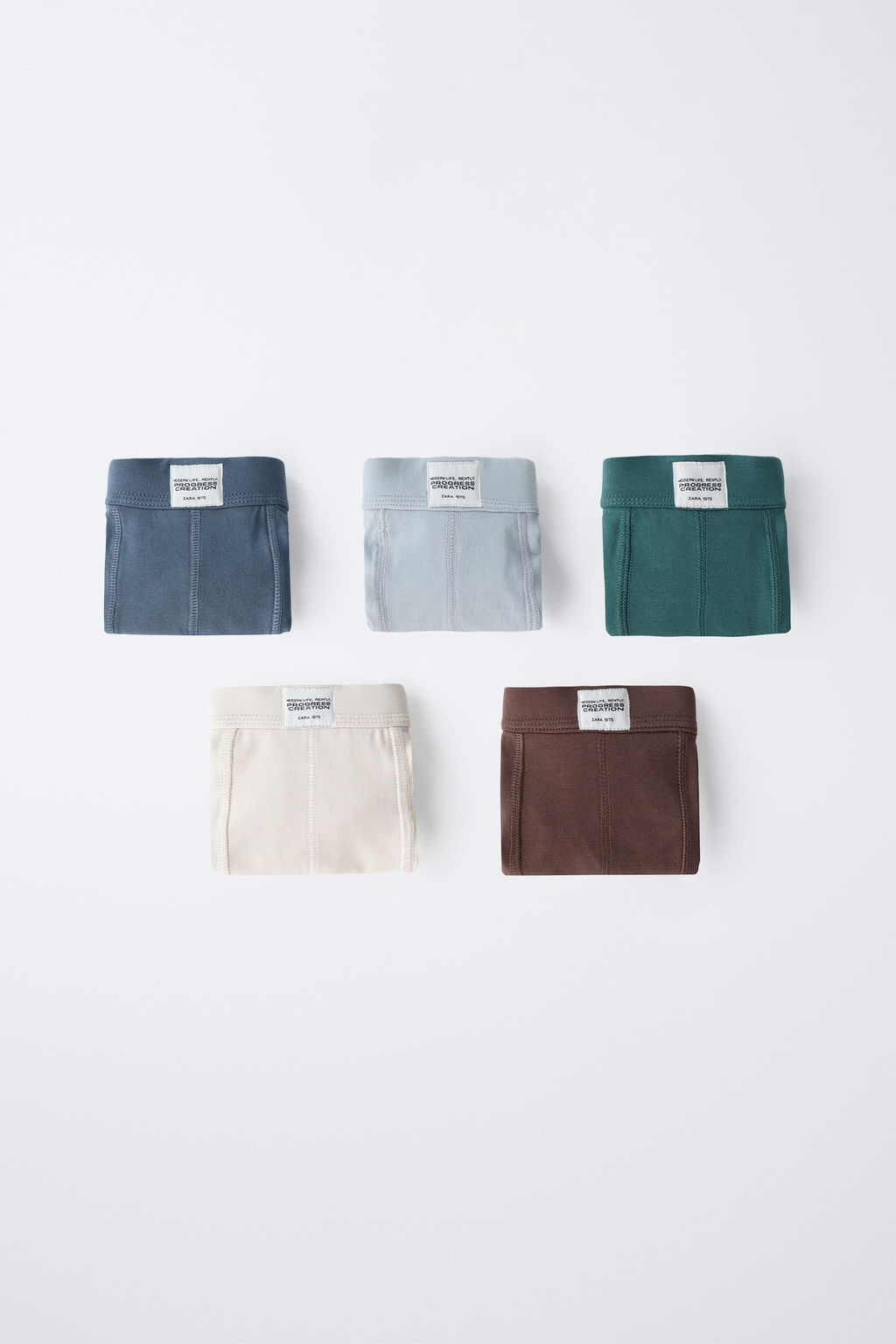 AGES 6-14 / PACK OF FIVE LABELLED BOXERS - Zara фото 7