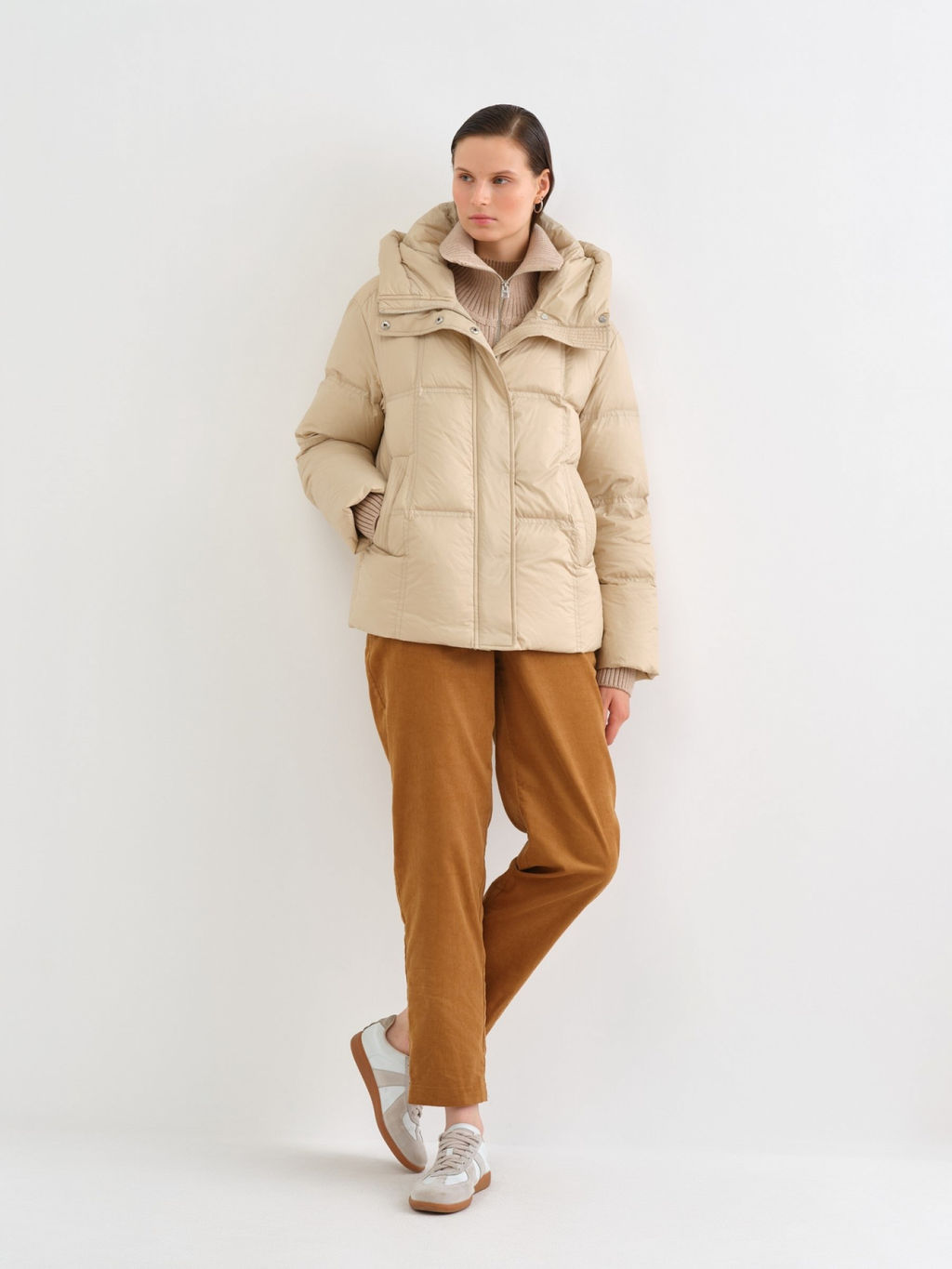 Conso/WDM 230562 - beige Пуховая куртка