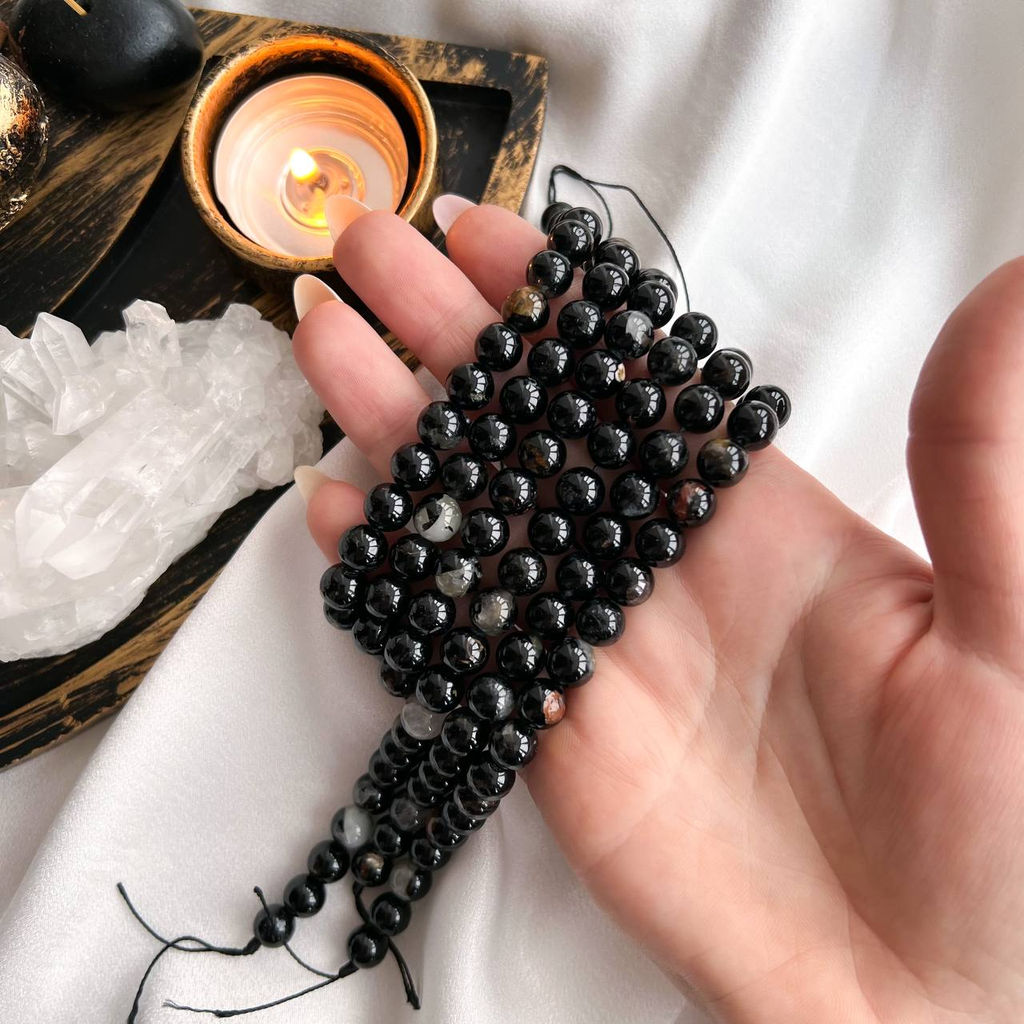 Бусины для украшений из Турмалина 39 см