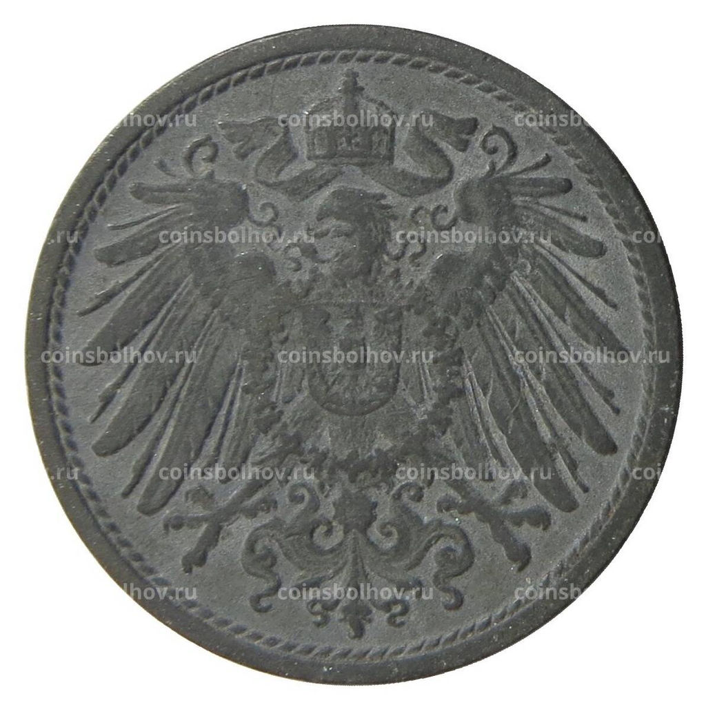 Монета 10 пфеннигов 1918 года Германия
