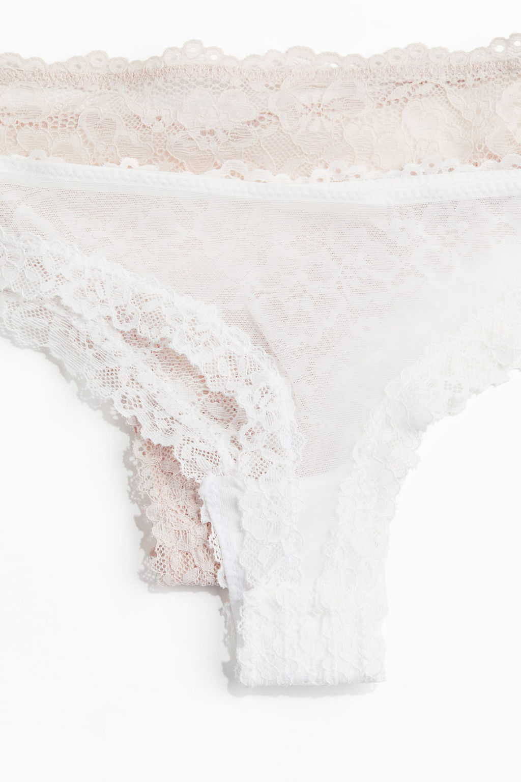 Pack de 3 bragas Brazilian de encaje - H&m фото 5
