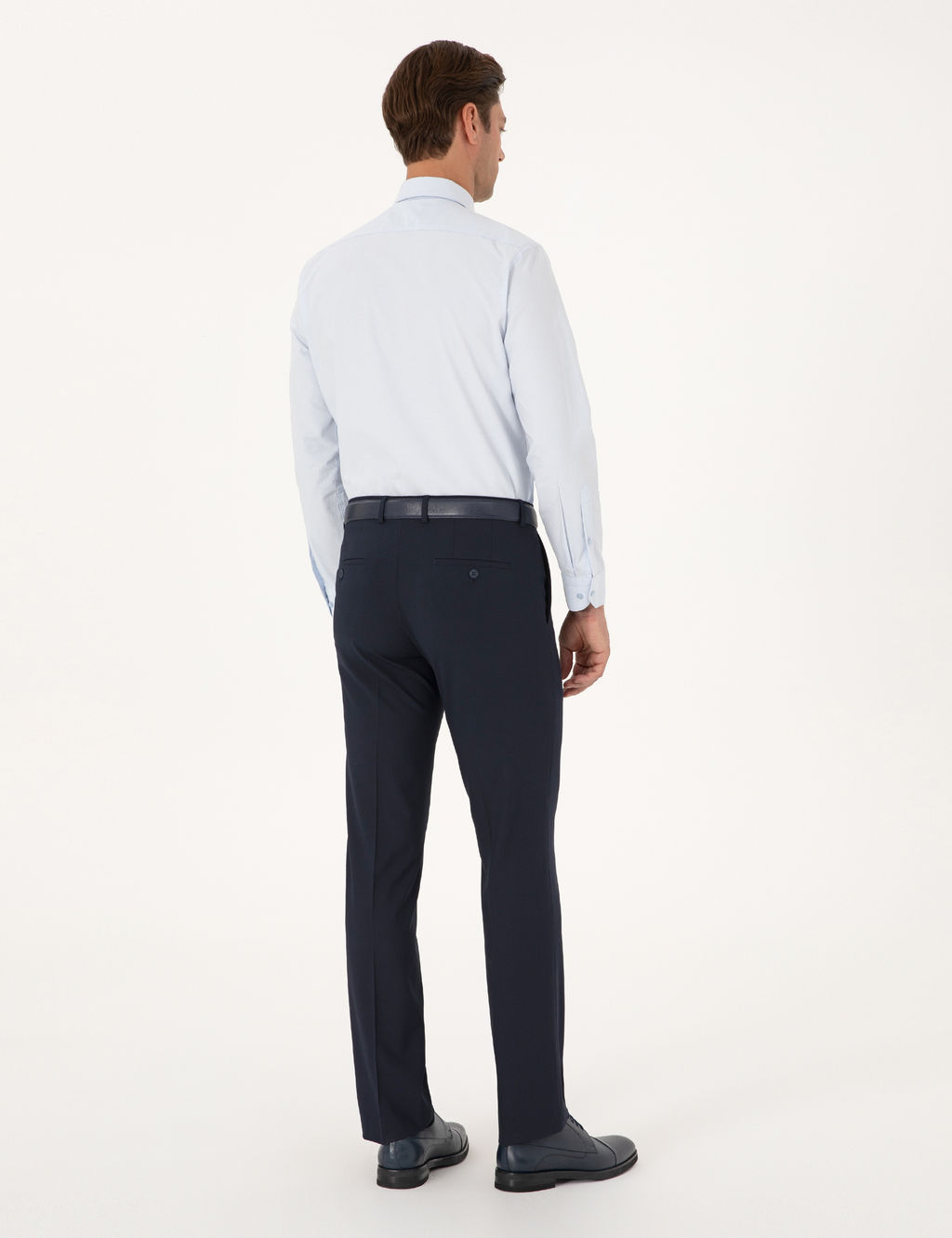Lacivert Slim Fit Kuma_ Pantolon