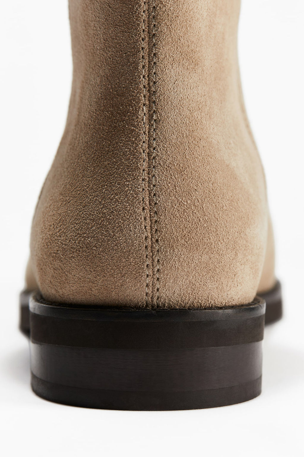 Calf-high leather boots - H&m фото 2