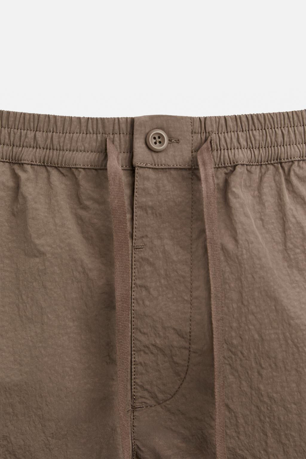 DUGMELI KISA DENIZ SORTU - Zara фото 7