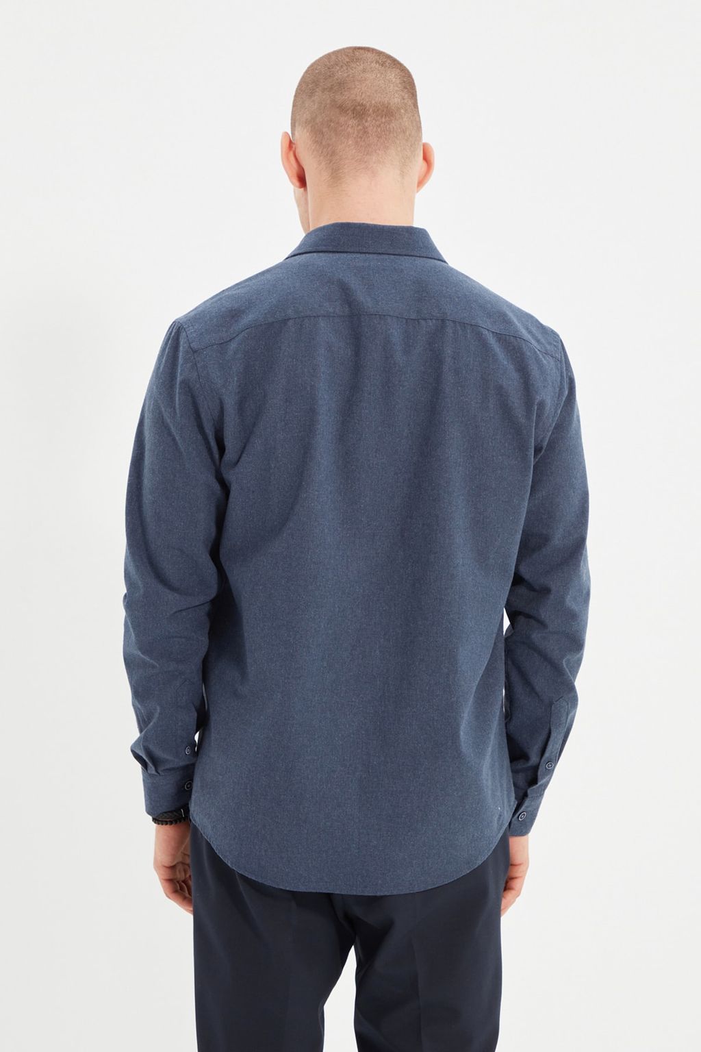 TRENDYOL MAN Haki Regular Fit Cift Cep Kapakl? Dokulu K?sl?k Ceket Gomlek TMNAW22GO0350 - Trendyolmilla фото 9