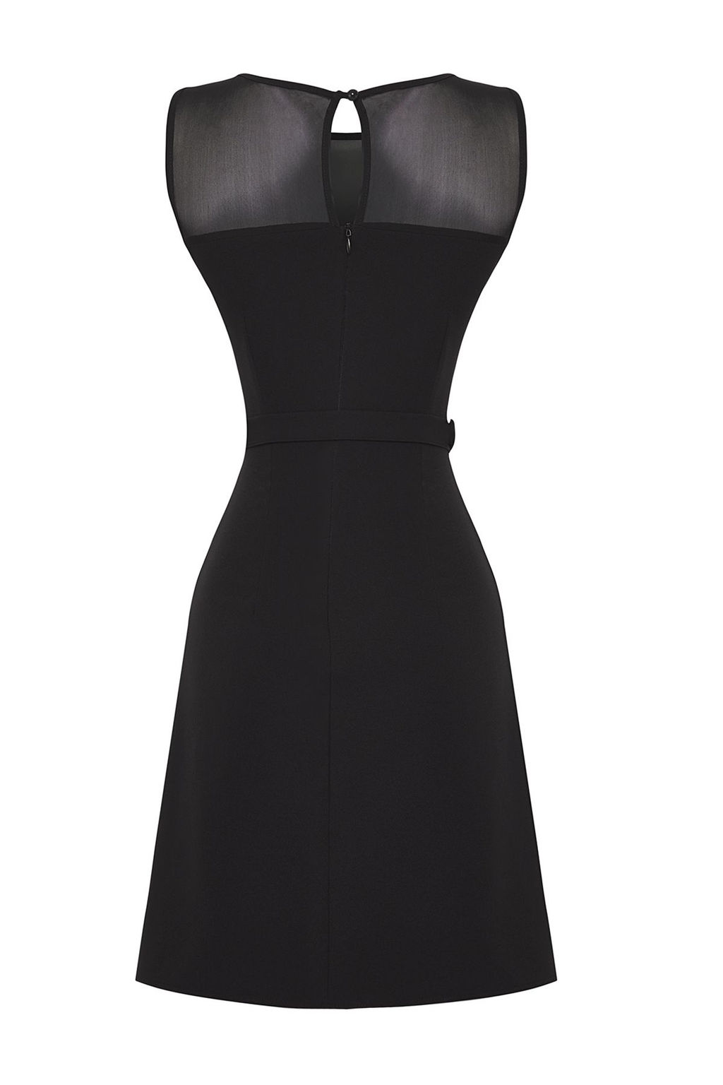 Siyah Kemerli Dokuma Mini S?k Abiye Gece Mezuiyet Elbisesi TPRSS25EL00212 - Trendyolmilla фото 6