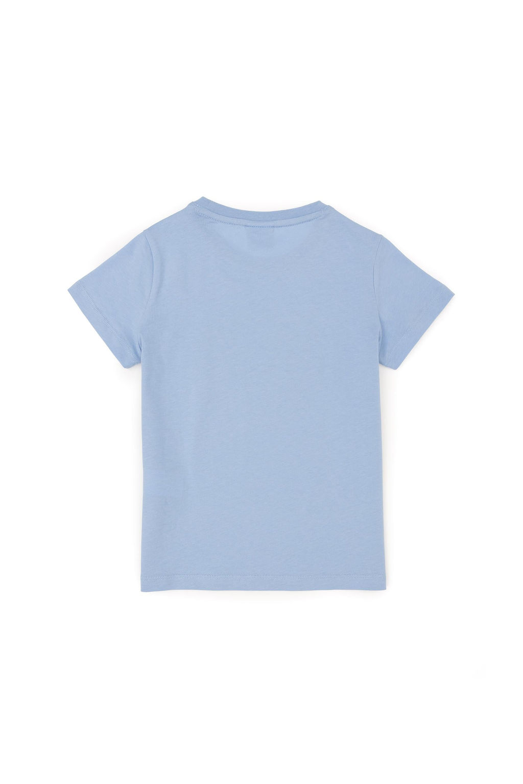 U. S. Polo Assn / Голубая базовая футболка с круглым вырезом для мальчиков - U.s. polo assn фото 7