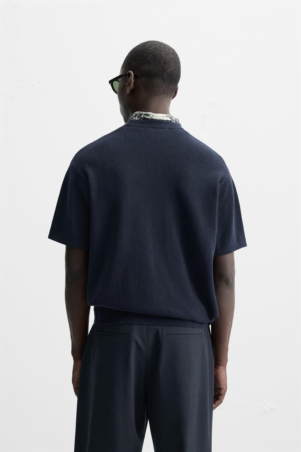 PEARL KNIT T-SHIRT - Zara фото 4