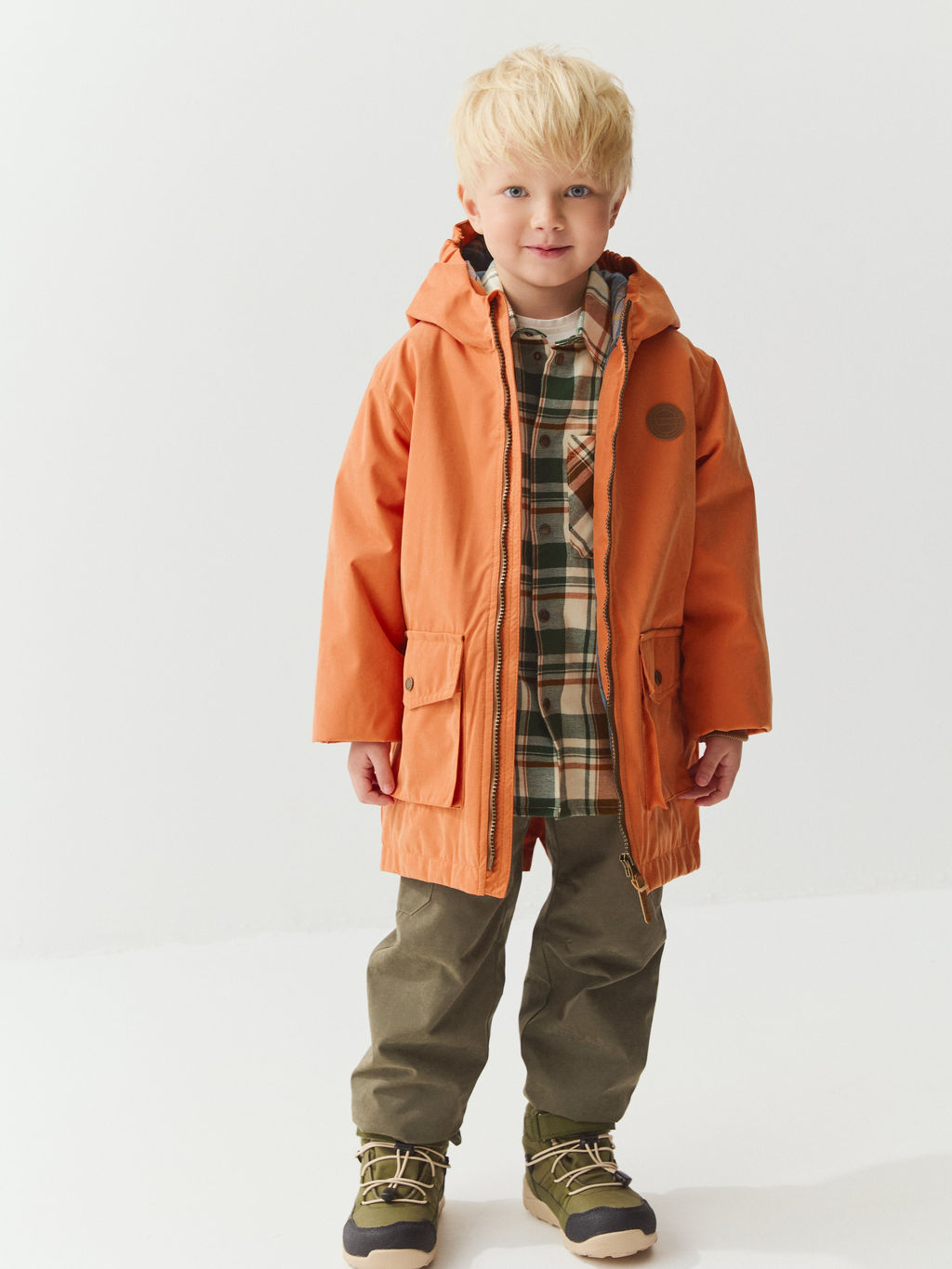 Парка демисезонная "Мандарин"