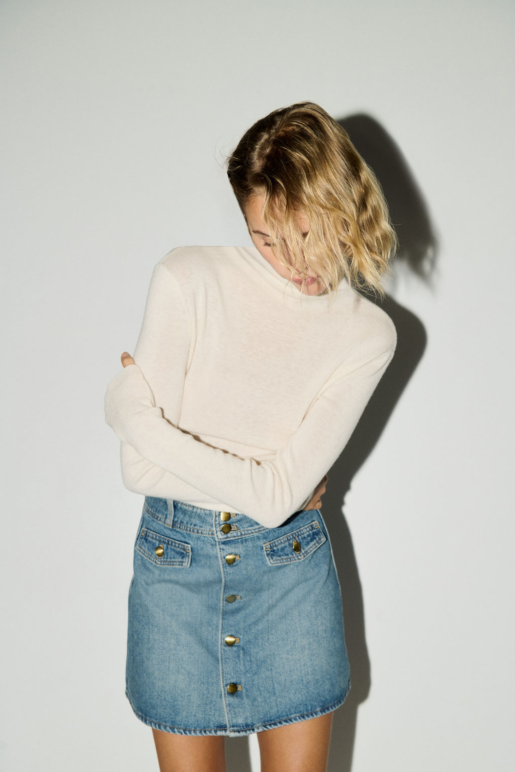 Minifalda evas? en denim - H&m фото 4