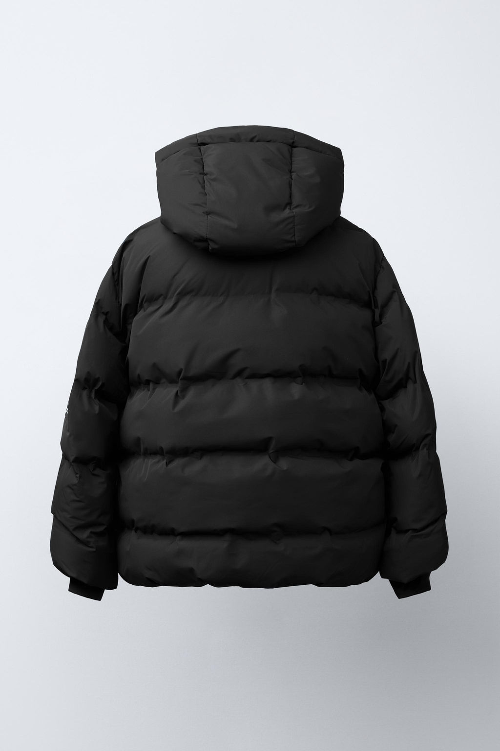 WATER-REPELLENT QUILTED COAT WITH LABEL - Zara фото 4