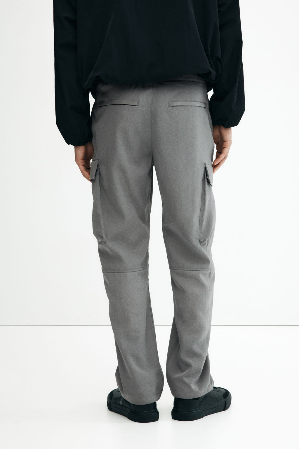 Pantal?n cargo de nailon Relaxed Fit - H&m фото 9