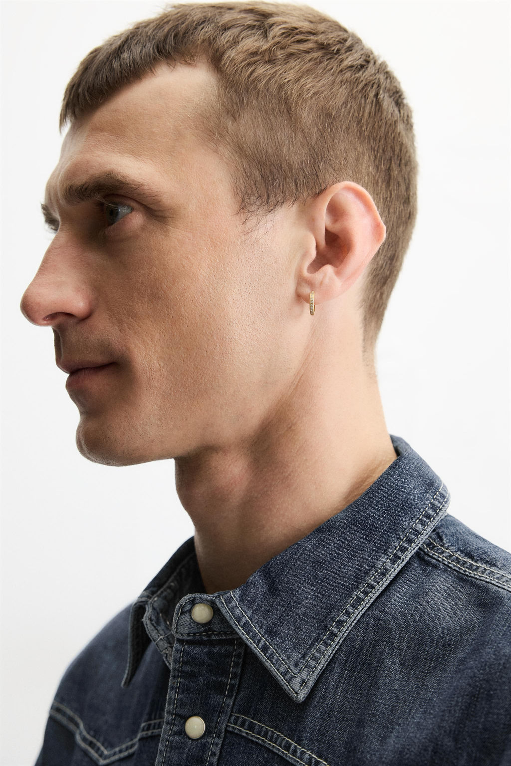 WESTERN DENIM SHIRT WITH POCKETS - Zara фото 40