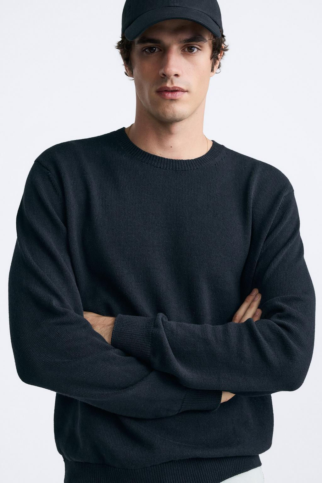 COTTON - LINEN SWEATER - Zara фото 6