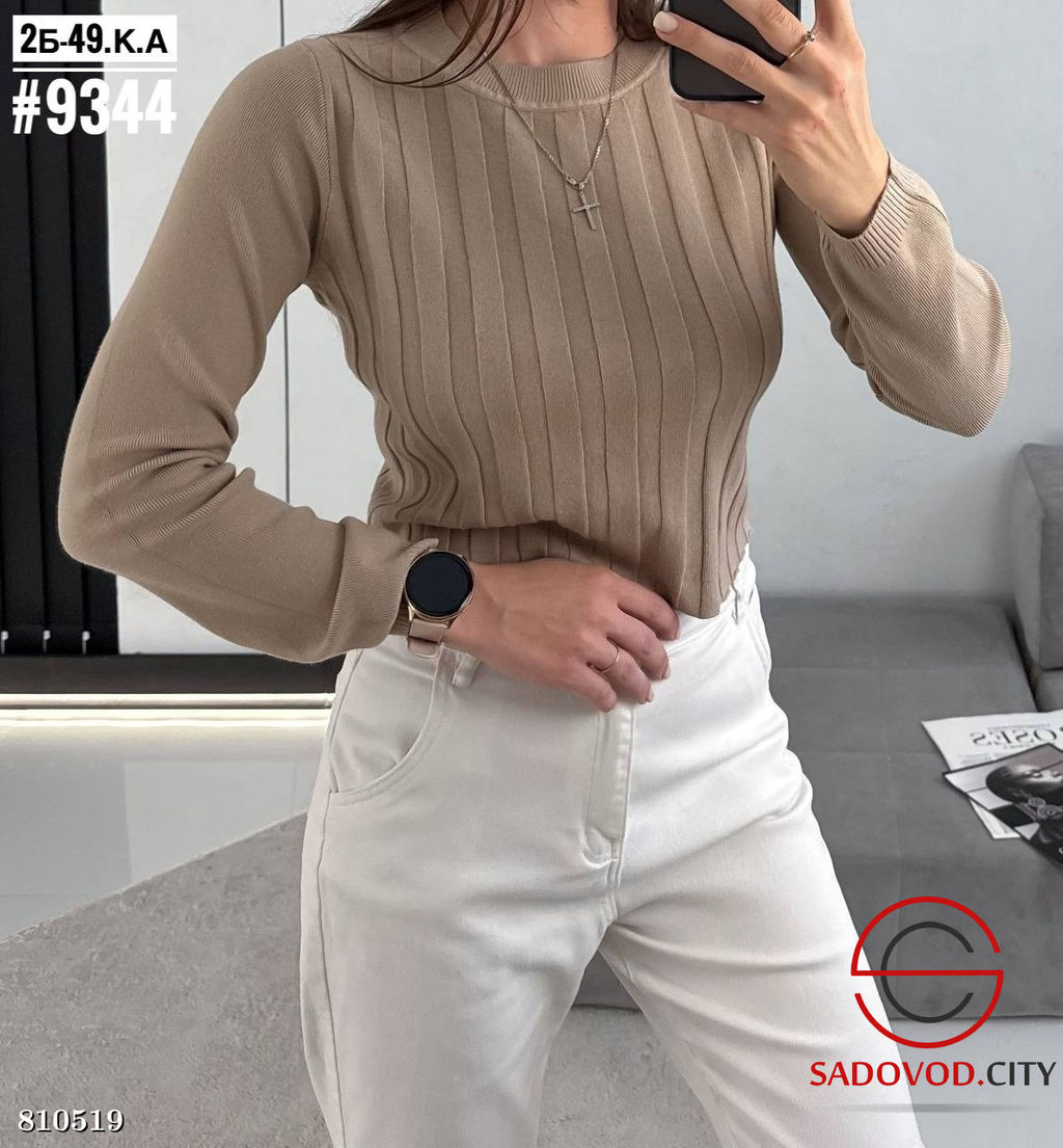 Свитер женский однотонный - Bruno фото 5