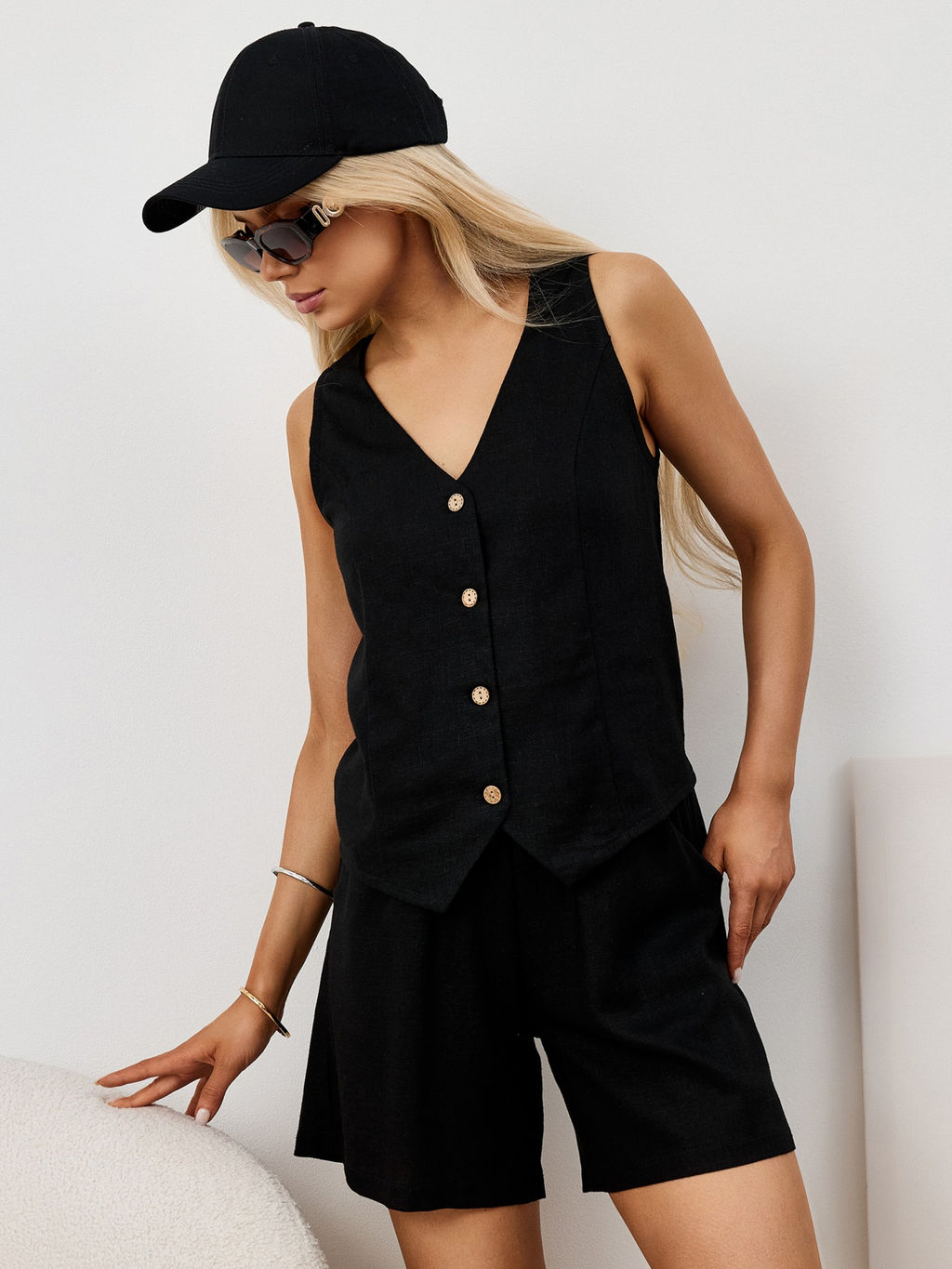 Шорты Аманти-2 из льна с вискозой - Виотекс фото 16