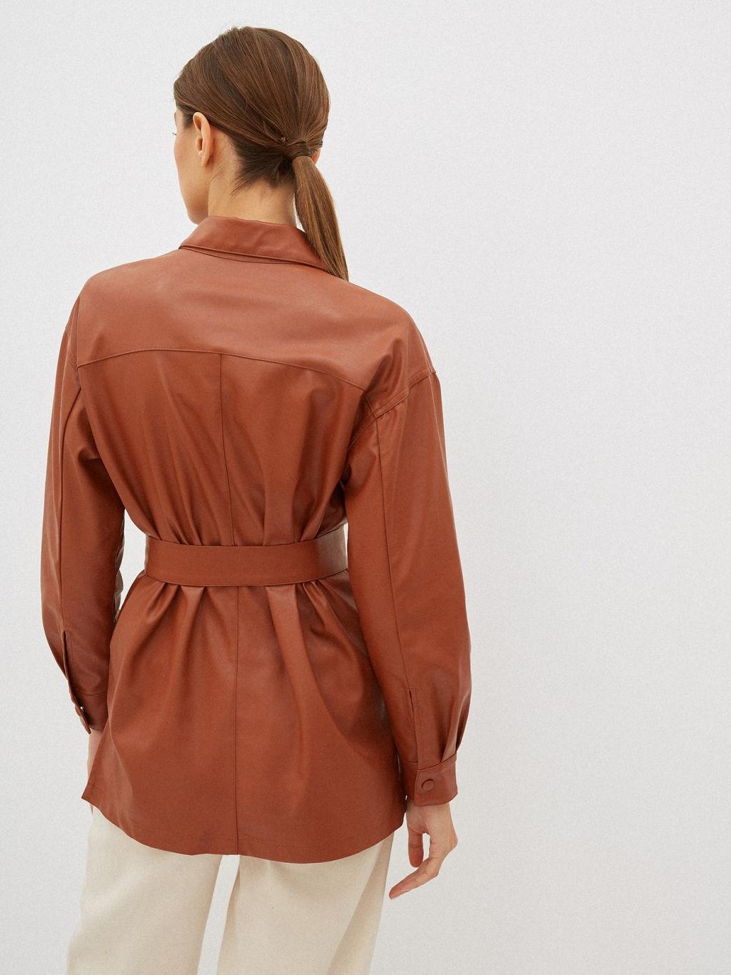 Conso/PR 210917 - bombay brown Рубашка