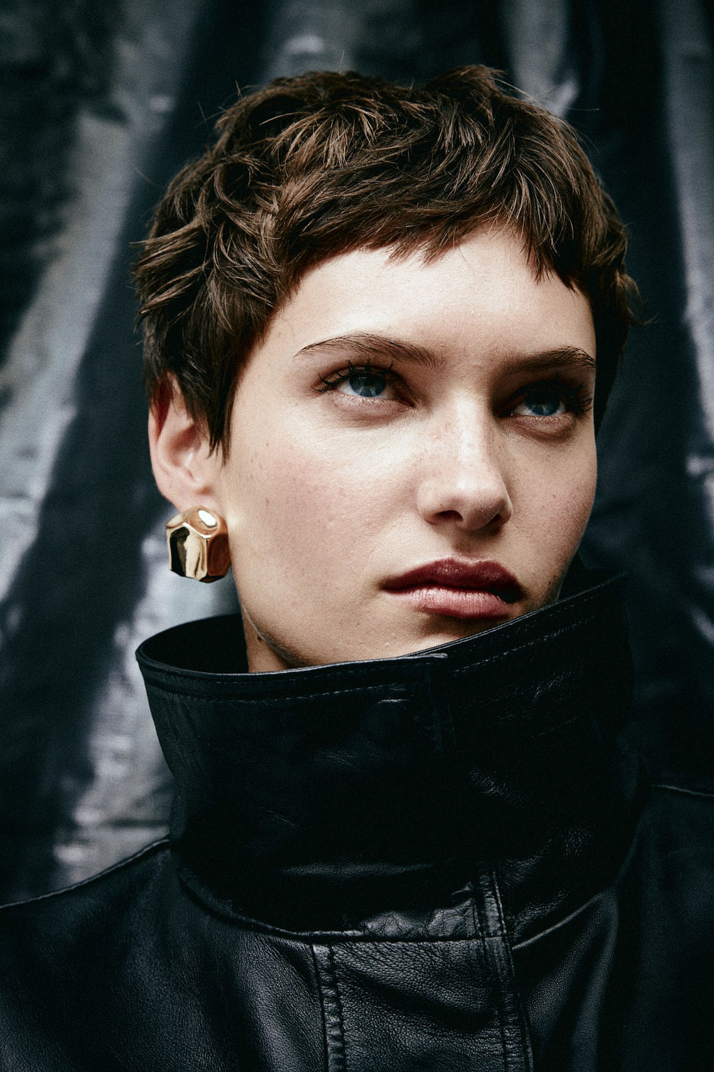 Pendientes de boton con diseno angular - H&m фото 2