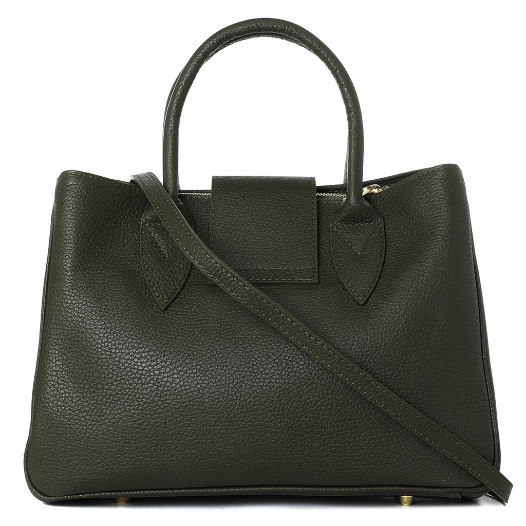 Женский тоут DIVAS BAG Артикул 2769222, бежево-зеленый  фото 4