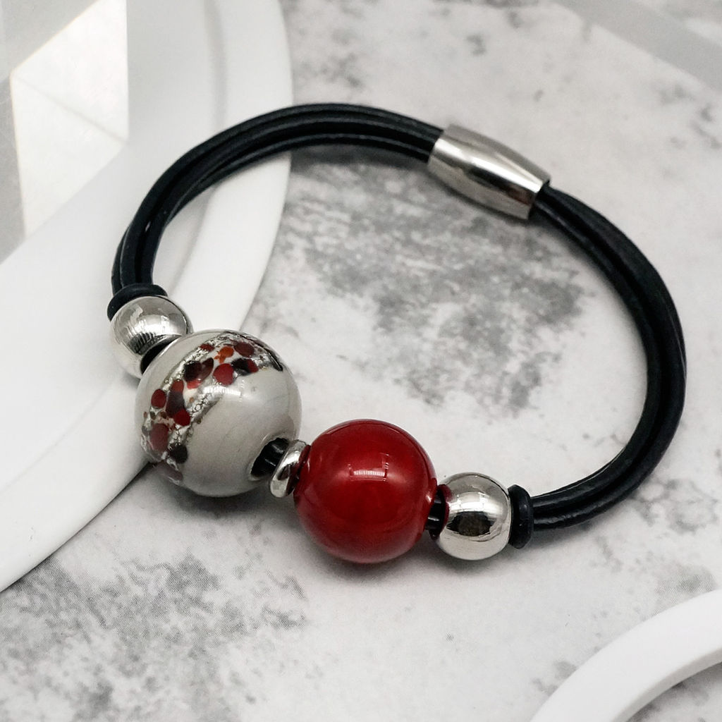 Браслет из муранского стекла