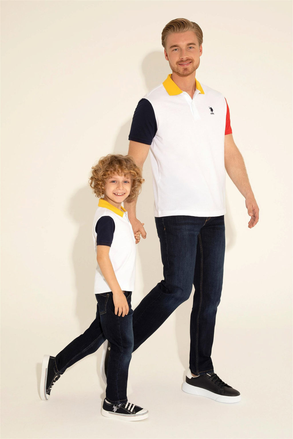Брюки джинсовые U.s. Polo Assn для мальчика синие  фото 5